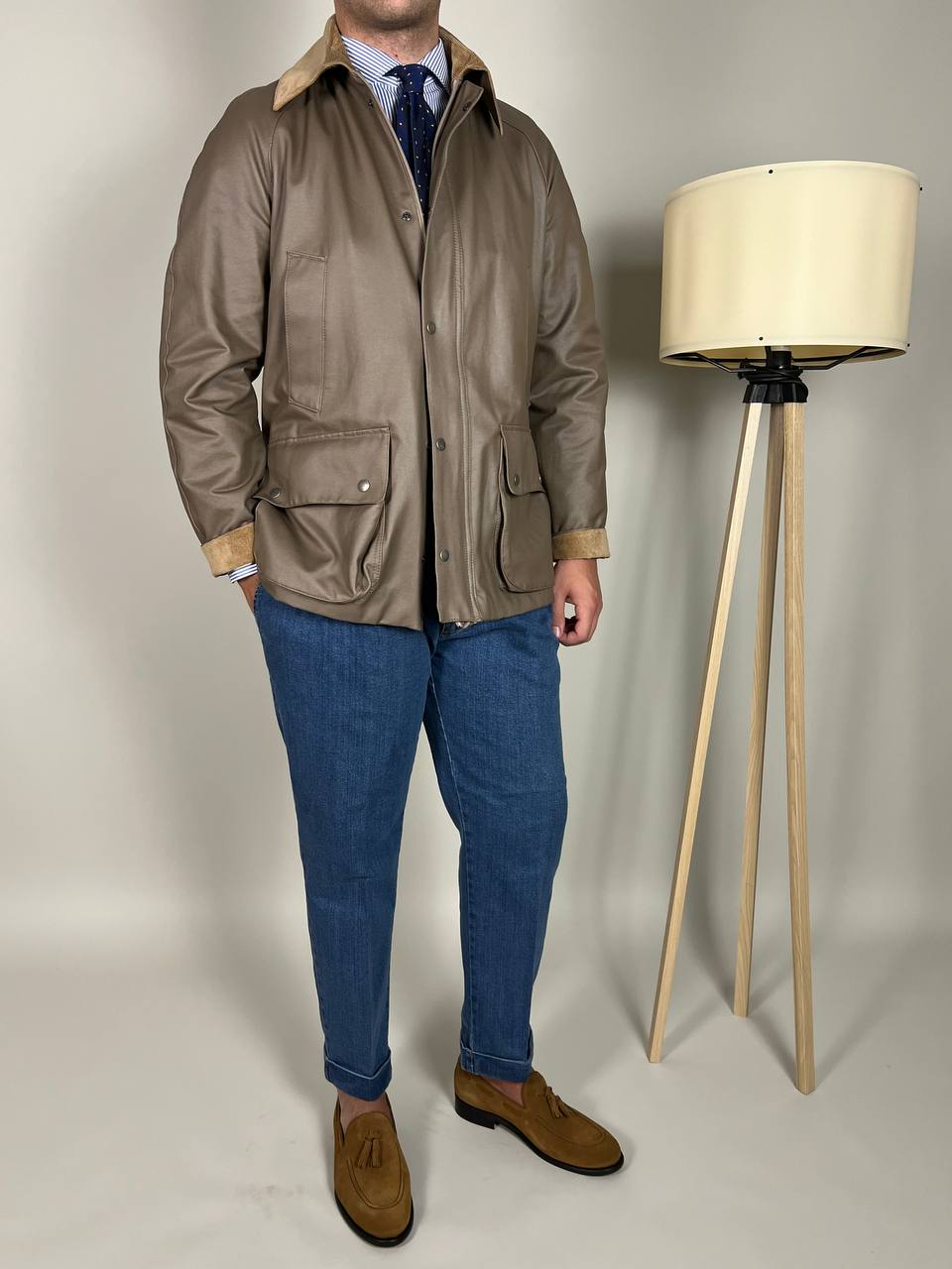 Jeans a pantalone blu chiaro