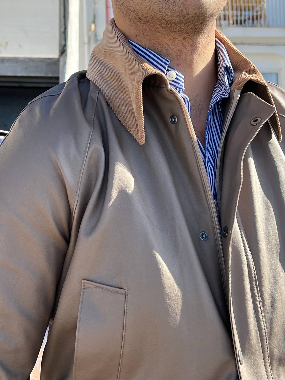 GIUBBOTTO INGLESE BEIGE