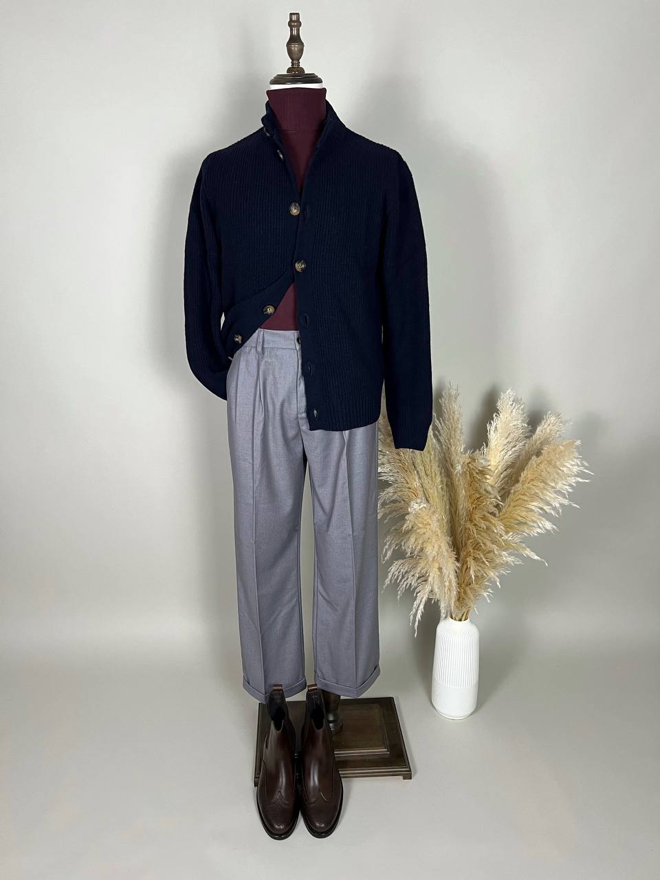 CARDIGAN BLU NAVY