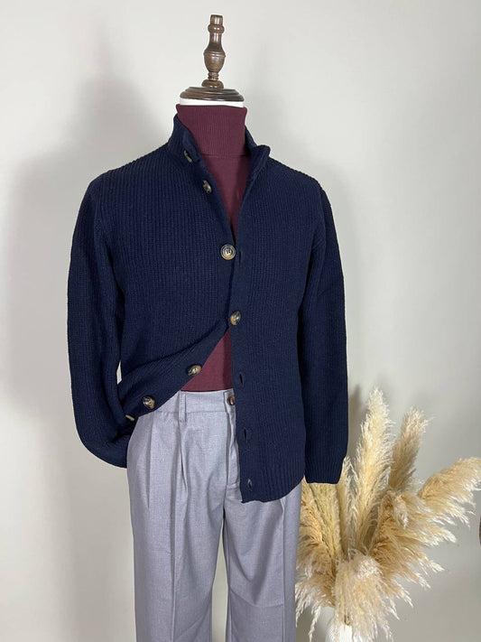 CARDIGAN BLU NAVY