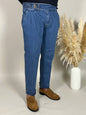 Jeans a pantalone blu chiaro