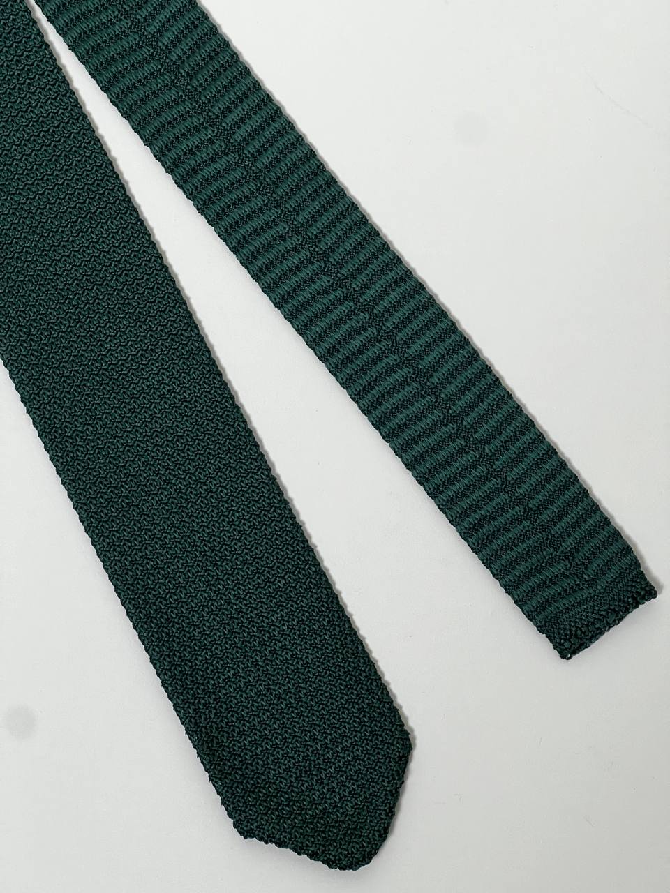 CRAVATTA A MAGLIA VERDE