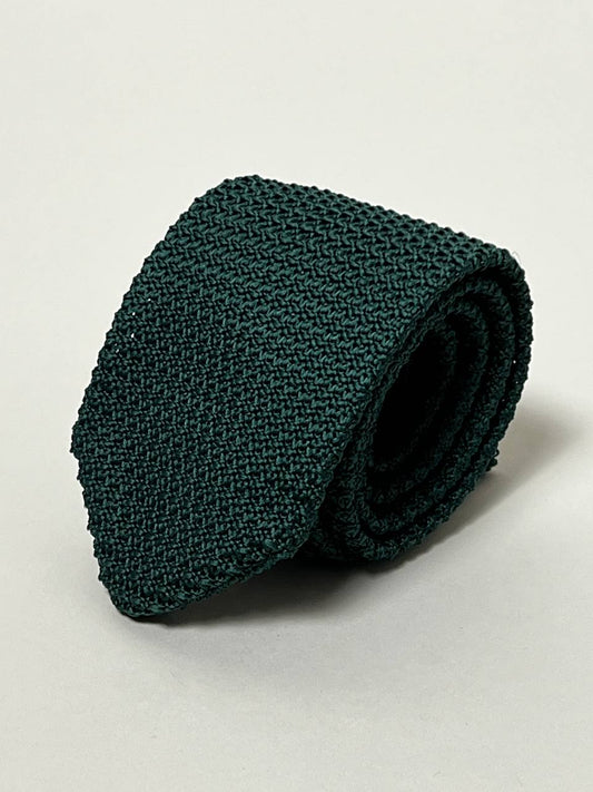 CRAVATTA A MAGLIA VERDE